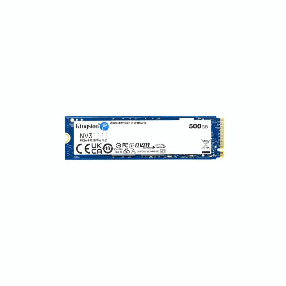 Kingston 500GB SSD NV3 M.2 NVMe (SNV3S/500G)